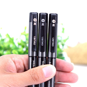 Deli S73 Gel Pen 1.0mm Black Ink Bullet Tip For Business And Signature Use Smooth Writing - Product Image 1