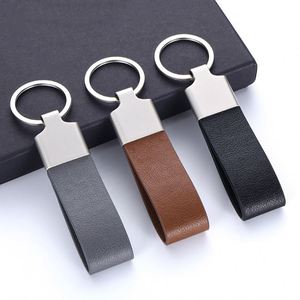 Custom Leather Keychain Car Brand Logo Home <b>Key</b> <b>Holder</b> Leather <b>Key</b> Chain Custom Size - Product Image 4