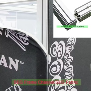 10x10ft tùy chỉnh xách tay khung nhôm LED thiết kế triển lãm thương mại triển lãm Cafe Bar hiển thị gian hàng - Product Image 5