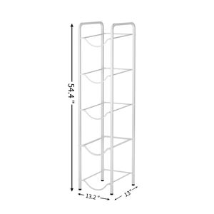 Ofis ev Metal 5 katlı su şişesi depolama rafı, 5 galon su şişesi tutucu raf - Product Image 5
