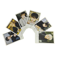 Nouvelle carte énorme holographique de luxe avec cartes Kpop Lomo Kpop 1 grande boîte