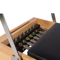 Professionelle Tragbare Verstellbare Langlebige Eichenholz Pilates Reformer Tower Maschine für Heimfitness-Studio und Fitnesstraining
