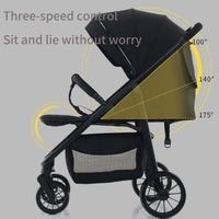 Chariot pliable ultra-léger et confortable JXB fabriqué en Chine, pour enfant de 0 à 4 ans