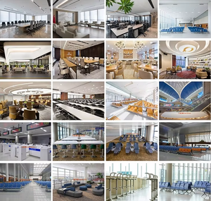Sillas de espera de aeropuerto personalizadas directas de fábrica para sala de espera de hospital de estación de tren - Product Image 5