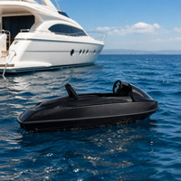 Mini jet-boat électrique ABS à grande vitesse, kart aquatique inspiré du jet-ski pour application automobile