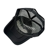 Gorra de Béisbol con Bordado de Letras y Cuernos de Diablo, Estilo Europeo Americano, Primavera-Verano, 6 Paneles, Ajustable, Transpirable, Unisex