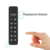 Serrure d'armoire intelligente Tiroir à mot de passe numérique Casier de meubles Intelligent Cerradura Inteligente Clé USB pour armoires