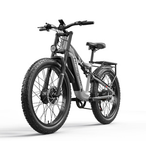 Vélo électrique de montagne à double <span class=keywords><strong>moteur</strong></span> 2000W, 48V 17.5Ah, 26 pouces, frein à huile, pneu gras, vélo électrique EMTB, pneu gras, vélo électrique, fourni par l'usine - Product Image 3