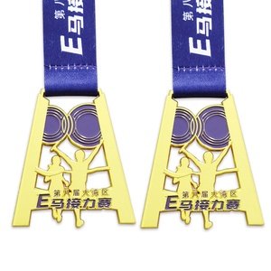 Fabricante de Medallas, Medallas Deportivas de Metal 3D al por Mayor, Medallas de Oro Personalizadas para Triatlón, Maratón y Carreras - Product Image 3