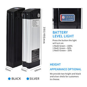 Lithium-Ionen-Akkupack für Elektrofahrräder, Sliver Fish Akku 48V 36V 10Ah 13Ah 15Ah 20Ah 25Ah E-Bike-Akku für E-Bikes - Product Image 4