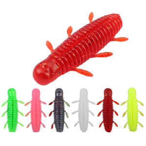 เหยื่อล่อปลาซิเคด้าแบบหลายขาใหม่วัสดุพีวีซีแบบจมน้ำอย่างช้าๆเพื่อดึงดูดปลาเทราท์เอเชีย<span class=keywords><strong>ปลา</strong></span><span class=keywords><strong>กะพง</strong></span>ขาวดำสำหรับตกปลาบนถนน - Product Image 1