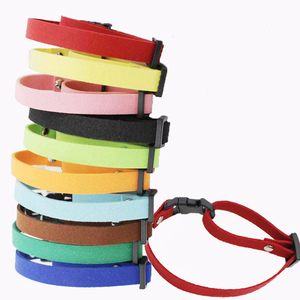 Holesale-hebilla de seguridad para perros y gatos, accesorios de <span class=keywords><strong>collar</strong></span> en blanco, precio barato - Product Image 1