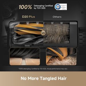 หุ่นยนต์ดูดฝุ่นถูพื้น D20 Plus แรงดูด 13,000Pa ระบบเทฝุ่นอัตโนมัติ ถุงเก็บฝุ่น 5 ลิตร ระบบนำทาง LiDAR ควบคุมผ่านแอพและเสียง สำหรับพื้นแข็งและโรงรถ - Product Image 5