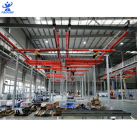 Grue en aluminium à faisceau KBK de 500kg de qualité marine pour les applications de chantier naval et d'usine de fabrication en mer