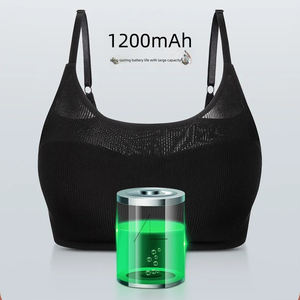 Vibrierende straffende Entspannung und Durchblutung Elektrisches Brustwarzen massage gerät BH-Wärme massage produkt zur Vergrößerung - Product Image 4