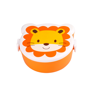 Recipientes de plástico sin BPA, caja de almacenamiento de comida para bebés con tapa, tazón para refrigerios, caja Bento de dibujos animados, artículos de uso diario para niños, portátil para acampar - Product Image 3