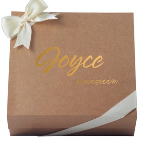 Luxury Magnetic Folding <b>Box</b> with Private logo Bridesmaid <b>Gift</b> Packing <b>Box</b> for <b>Wedding</b> Dress Bridal Bouquet Name Custom on <b>Box</b> - Product Image 1