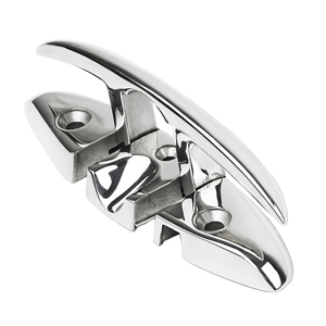 Crampons pliants pour bateaux en acier inoxydable 316, crampons de quai rabattables de qualité marine pour cordes, fixations pour ponts de yachts - Product Image 1