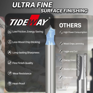 Tideway ดอกกัดสำหรับแกะสลักดอกกัด <span class=keywords><strong>CNC</strong></span> สำหรับแกะสลักรูปตัว V - Product Image 4