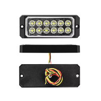 DXZ OEM Notfall-Blitzleuchten 12LED Aufputz-Blinklichter Warnleuchte Gefahrenwarnlicht 12V-24V Universelle LKW-Leuchte