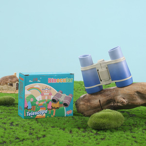 Children's Binoculars 4x30 Gradient Colors Plastic Outdoor Nature Exploration Toy For Ages 5 7 Years - Product Image 2