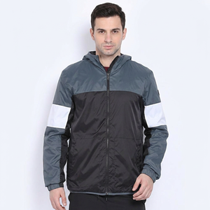 Windbreak Latest Design High Quality Canvas Vintage Windbreaker <b>Jacket</b> Stand Collar Hooded Custom Colors Perfect Breathable Men - Product Image 1