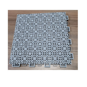 Dalles de terrain de basket extérieur au design moderne, antidérapantes, à assemblage par clips, en plastique de 20 mm pour application en parc - Product Image 3