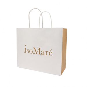 Bolsa de Papel de Arte de 150 Gsm Personalizable para Joyería y Ropa con su Propio Logotipo - Product Image 1