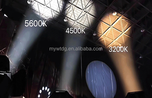 Zoom COB bề mặt mệnh dẫn blinder ánh sáng Spotlight 200W DMX512 cho nhà hát Studio sân khấu đám cưới công viên chủ đề hồ sơ Đèn sân khấu - Product Image 6