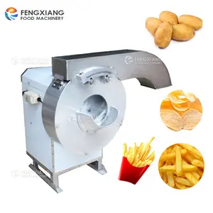 FC-502 industrial machine for cut potato chip potato processing machine taro cutting machine potato production line