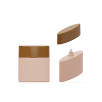 Bouteilles en plastique vides personnalisées de 50 ml EVOH à 5 couches de barrière, flacon de crème solaire pour l'emballage des soins personnels