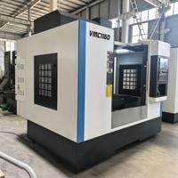Centro de Mecanizado Vertical VMC1160 Directo de Fábrica, Sistema GSK, BT40, Precisión de 0.003mm, 15kW, para Fresado de Moldes de Válvulas Automotrices de Acero Inoxidable