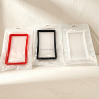 MILAIYOU Porte-cartes d'identité et de crédit en silicone personnalisable, protection de passeport sans fermeture, style tendance, gravure laser/transfert thermique/soie