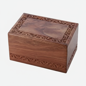 โกศใส่ศพทำจากไม้สำหรับงานศพของผู้ใหญ่เพศชายเพศหญิงทันสมัยโกศตกแต่งสำหรับงานศพสไตล์อเมริกัน - Product Image 1