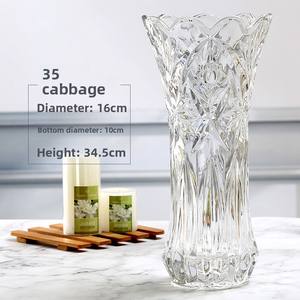 Gran boca abierta transparente espesado bambú hidropónico venta al por mayor gran jarrón de <span class=keywords><strong>cristal</strong></span> creativo <span class=keywords><strong>para</strong></span> decoración del hogar - Product Image 5