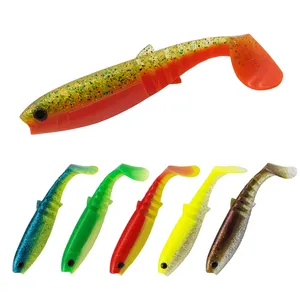 ESFISHING all'ingrosso Big bait esche in plastica morbida paddle tail Cannibal 15cm 30g 3pc esche da pesca sfuse a buon mercato