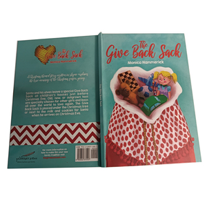 Fast Delivery Christmas Santa Claus Give Back <strong>Sack</strong> <strong>Story</strong> Children Book Bedtime Sleeping Book Hardcover Book Printing Services - Product Image 1