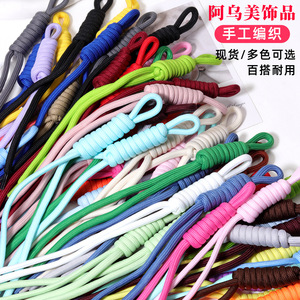Pendentif en corde de nylon colorée tendance avec nœuds pour accessoires de mode, cadeau unisexe, origine Yiwu - Product Image 3