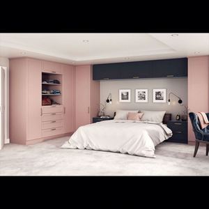 Armoires de chambre à coucher sur mesure de haute qualité en bois, un grand rangement, meubles de chambre à coucher pour la maison - Product Image 4