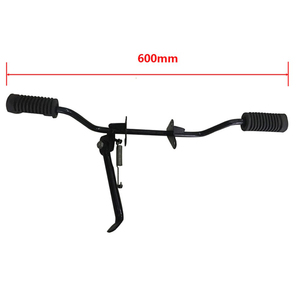 Pédales <span class=keywords><strong>de</strong></span> moto horizontales en fer, assemblage à placer à côté du cadre, support latéral pour AX100 AX-100 - Product Image 2