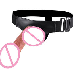 Dildo de silicona para mujer con simulación de pantalones, juguete sexual para adultos - Impermeable y con tacto real - Product Image 6