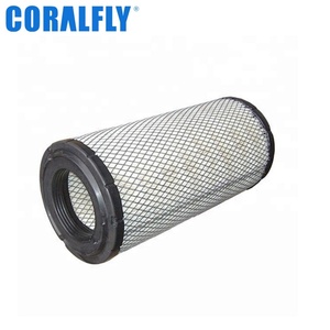 ไส้กรองอากาศเครื่องยนต์ดีเซลรถขุด AF25557 AF25558 L4486002 สำหรับฮิตาชิ - Product Image 1