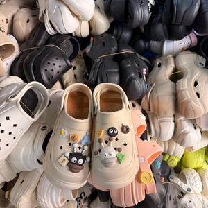 Alla moda pantofole da donna sandalo usato croci <span class=keywords><strong>scarpe</strong></span> di seconda mano per le donne - Product Image 1