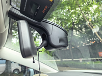 Enregistreur vidéo de voiture WiFi caché pour la série Volkswagen, double objectif, 4K, DVR de voiture sans écran, plug and play, vision nocturne, capteur G