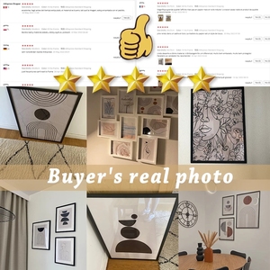 Áp Phích Nghệ Thuật Treo Tường Phong Cách Bohemian Trừu Tượng Hiện Đại Tranh Vải Bố Boho Trên Tường Cho Phòng Khách Tranh Nội Thất Trang Trí Phòng - Product Image 5