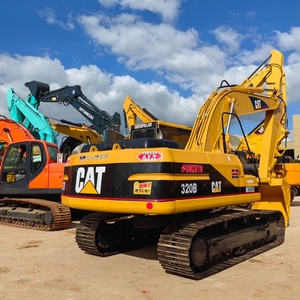 รถขุดตีนตะขาบไฮดรอลิก Caterpillar Cat 320B มือสองจากญี่ปุ่น น้ำหนัก 20 ตัน สำหรับงานก่อสร้าง - Product Image 6