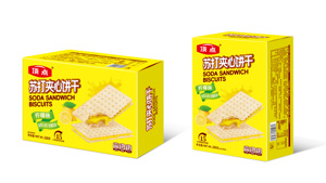 Biscuits pour Snack Saveur de <span class=keywords><strong>citron</strong></span> Soda Crackers - Product Image 2