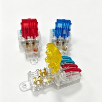 Connecteur de raccordement rapide LT-T24 en cuivre isolé de type T 32A 450V pour ligne de branche multi-canaux pour l'éclairage