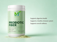 Poudre de fibres prébiotiques OEM, favorise le bien-être général