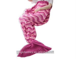 Manta de cola de sirena adulto sirena de ganchillo patrón Manta - Product Image 1